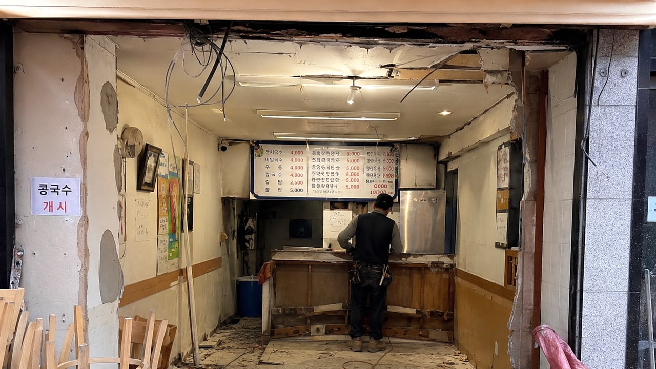 목포 원상복구 후 확인용 사진